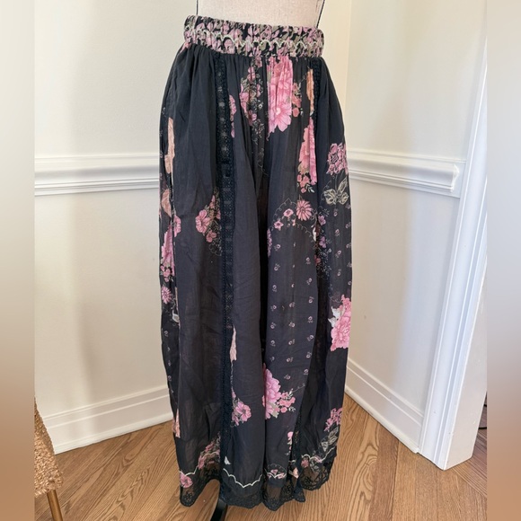 NWT Free People Hey Lover printed sleep/lounge pants sz large - Picture 6 of 8